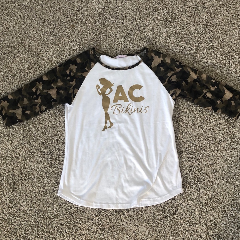 Angel Competition Bikinis Baseball Tee